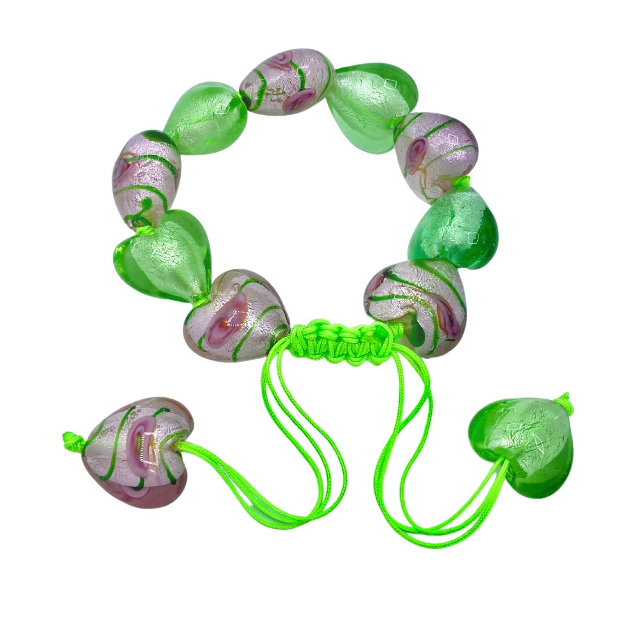 blossom bracelet green